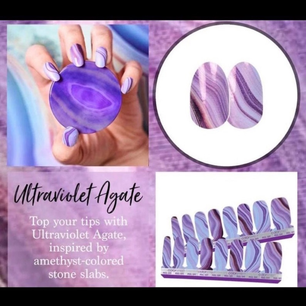 **RETIRED Color Street Ultraviolet Agate**